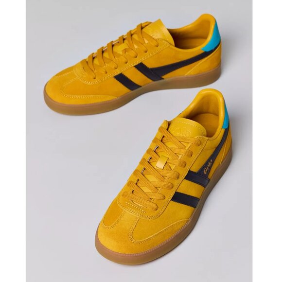 Gola Women's Viper Sneaker Color: Sun/Dark Brown/Ocean/Gum - Picture 1 of 4